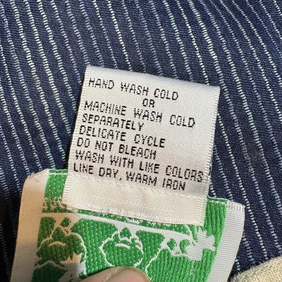 Quacker Factory Linen Pants Womens 2X Beige Boho Coastal Resortcore Lagenlook - Picture 4 of 9